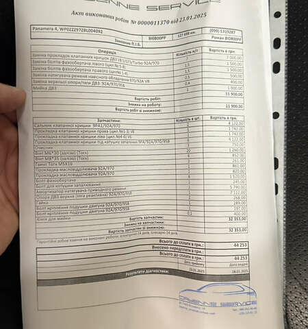 Черный Порше Панамера, объемом двигателя 3.61 л и пробегом 180 тыс. км за 19000 $, фото 39 на Automoto.ua