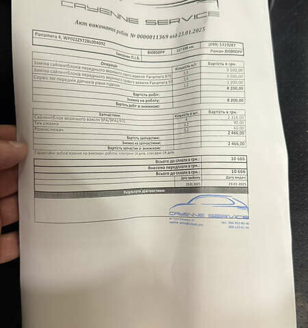 Черный Порше Панамера, объемом двигателя 3.61 л и пробегом 180 тыс. км за 19000 $, фото 37 на Automoto.ua