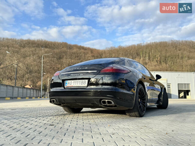 Черный Порше Панамера, объемом двигателя 4.81 л и пробегом 162 тыс. км за 19800 $, фото 4 на Automoto.ua