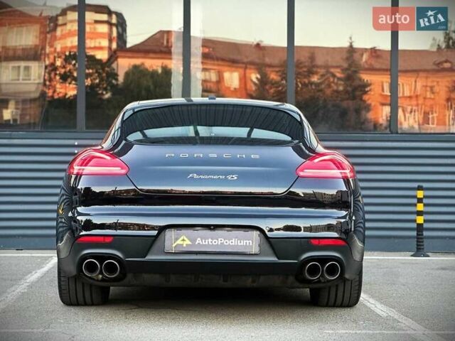 Чорний Порше Panamera, об'ємом двигуна 3 л та пробігом 101 тис. км за 28500 $, фото 11 на Automoto.ua