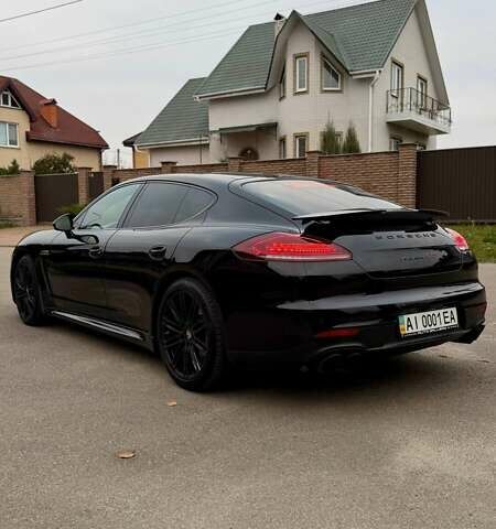 Чорний Порше Panamera, об'ємом двигуна 4.81 л та пробігом 84 тис. км за 42999 $, фото 10 на Automoto.ua