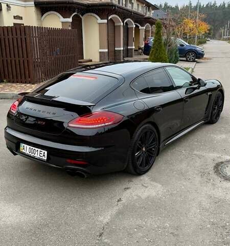Чорний Порше Panamera, об'ємом двигуна 4.81 л та пробігом 84 тис. км за 42999 $, фото 12 на Automoto.ua