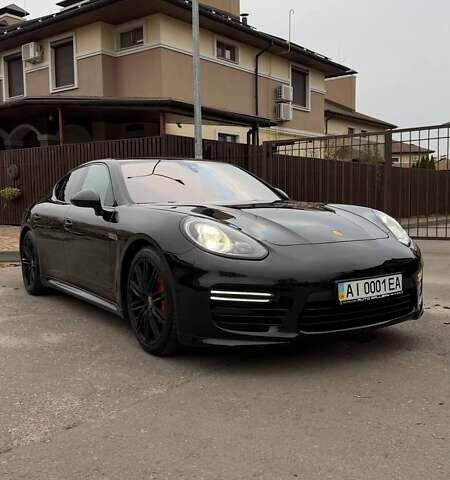 Чорний Порше Panamera, об'ємом двигуна 4.81 л та пробігом 84 тис. км за 42999 $, фото 9 на Automoto.ua