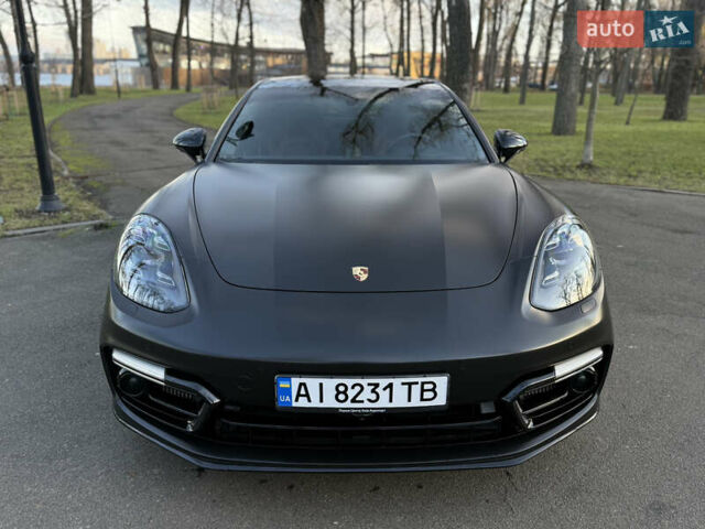 Черный Порше Панамера, объемом двигателя 4 л и пробегом 87 тыс. км за 70000 $, фото 2 на Automoto.ua