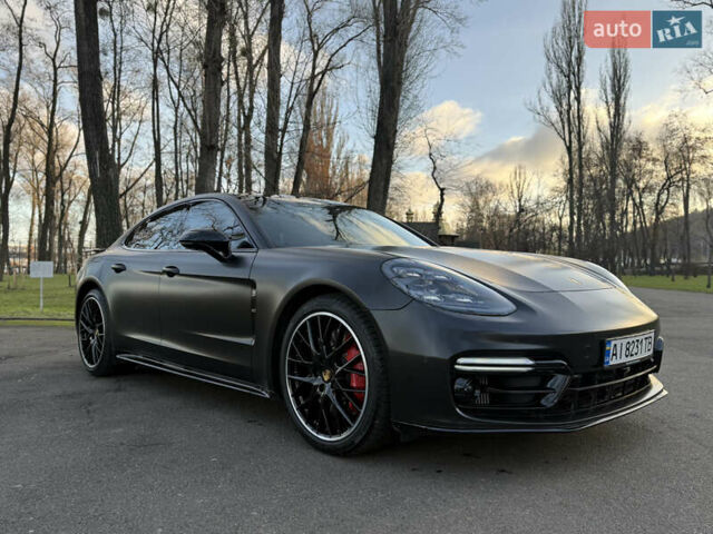 Черный Порше Панамера, объемом двигателя 4 л и пробегом 87 тыс. км за 70000 $, фото 4 на Automoto.ua