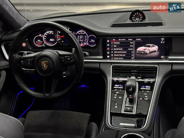 Черный Порше Панамера, объемом двигателя 4 л и пробегом 85 тыс. км за 97000 $, фото 19 на Automoto.ua
