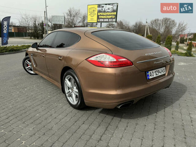 Коричневый Порше Панамера, объемом двигателя 3.6 л и пробегом 137 тыс. км за 17999 $, фото 6 на Automoto.ua