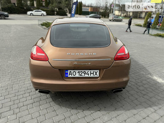 Коричневый Порше Панамера, объемом двигателя 3.6 л и пробегом 137 тыс. км за 17999 $, фото 5 на Automoto.ua