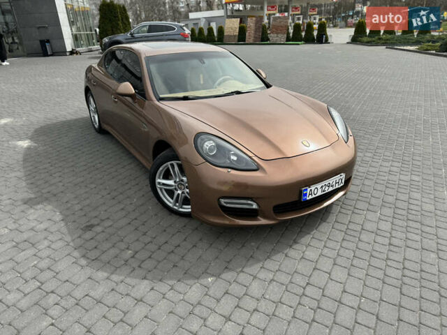 Коричневый Порше Панамера, объемом двигателя 3.6 л и пробегом 137 тыс. км за 17999 $, фото 1 на Automoto.ua