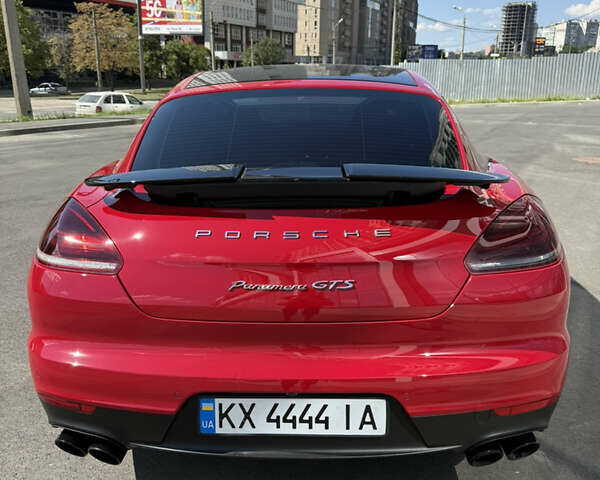 Красный Порше Панамера, объемом двигателя 4.81 л и пробегом 105 тыс. км за 31700 $, фото 3 на Automoto.ua