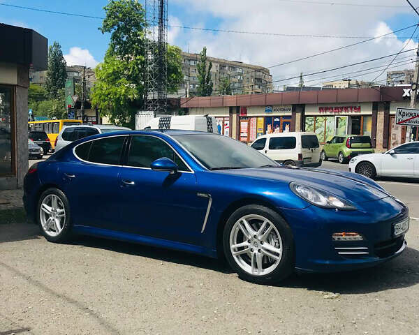 Синий Порше Панамера, объемом двигателя 4.8 л и пробегом 86 тыс. км за 22500 $, фото 5 на Automoto.ua