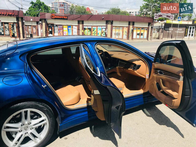 Синий Порше Панамера, объемом двигателя 4.8 л и пробегом 86 тыс. км за 22500 $, фото 11 на Automoto.ua