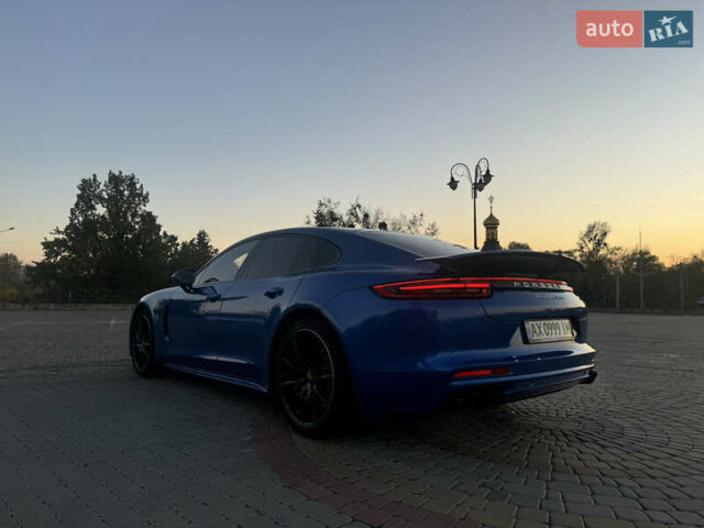 Синий Порше Панамера, объемом двигателя 4 л и пробегом 89 тыс. км за 82000 $, фото 5 на Automoto.ua