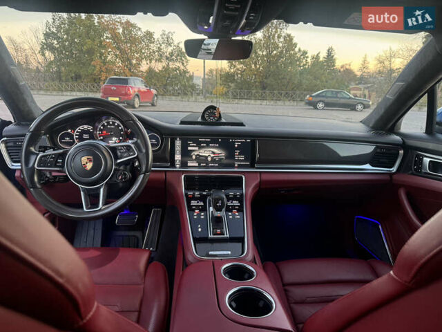 Синий Порше Панамера, объемом двигателя 4 л и пробегом 89 тыс. км за 82000 $, фото 11 на Automoto.ua