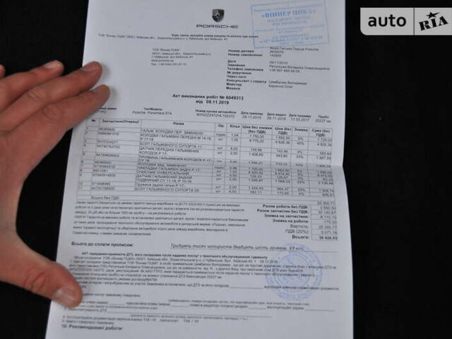 Синій Порше Panamera, об'ємом двигуна 3 л та пробігом 63 тис. км за 65600 $, фото 183 на Automoto.ua