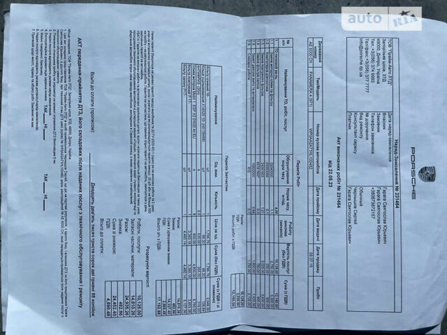 Синій Порше Panamera, об'ємом двигуна 3 л та пробігом 106 тис. км за 66000 $, фото 11 на Automoto.ua