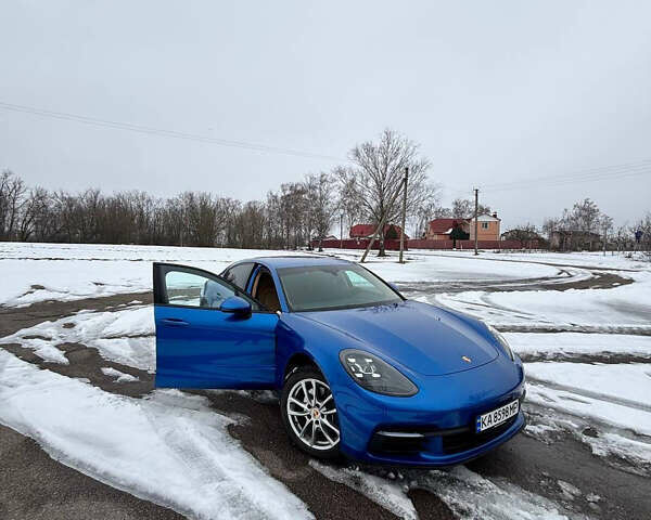 Синий Порше Панамера, объемом двигателя 3 л и пробегом 96 тыс. км за 50000 $, фото 1 на Automoto.ua