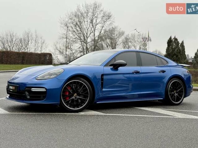 Синий Порше Панамера, объемом двигателя 4 л и пробегом 64 тыс. км за 79990 $, фото 7 на Automoto.ua