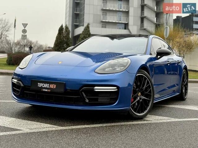 Синий Порше Панамера, объемом двигателя 4 л и пробегом 64 тыс. км за 79990 $, фото 3 на Automoto.ua