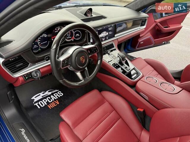 Синий Порше Панамера, объемом двигателя 4 л и пробегом 64 тыс. км за 79990 $, фото 78 на Automoto.ua