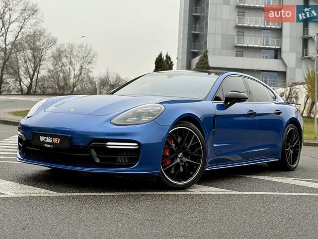 Синий Порше Панамера, объемом двигателя 4 л и пробегом 64 тыс. км за 79990 $, фото 5 на Automoto.ua