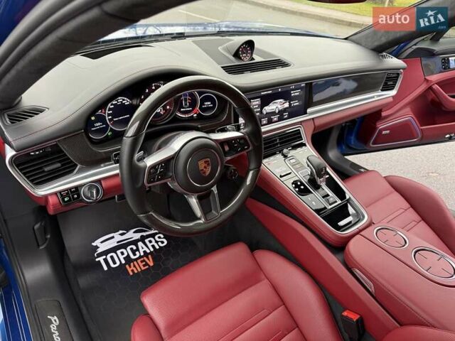 Синий Порше Панамера, объемом двигателя 4 л и пробегом 64 тыс. км за 79990 $, фото 79 на Automoto.ua
