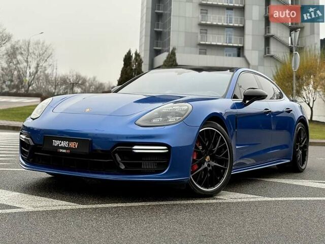 Синий Порше Панамера, объемом двигателя 4 л и пробегом 64 тыс. км за 79990 $, фото 4 на Automoto.ua