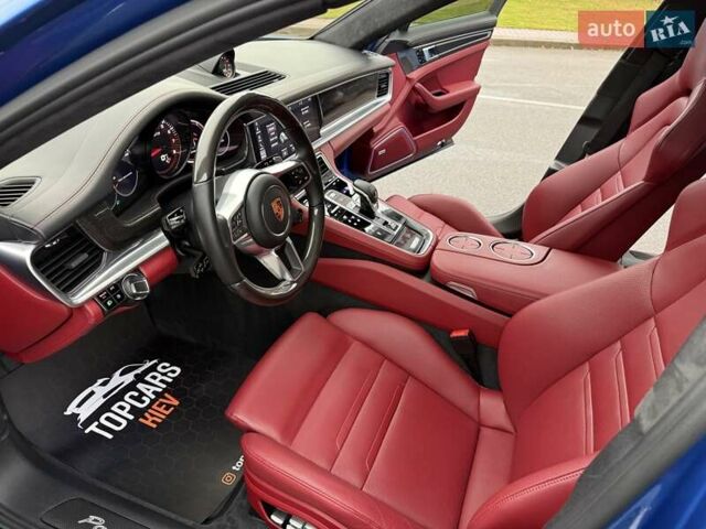 Синий Порше Панамера, объемом двигателя 4 л и пробегом 64 тыс. км за 79990 $, фото 76 на Automoto.ua