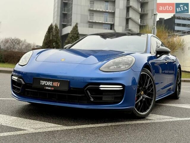 Синий Порше Панамера, объемом двигателя 4 л и пробегом 64 тыс. км за 79990 $, фото 2 на Automoto.ua
