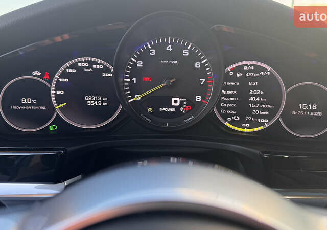 Синий Порше Панамера, объемом двигателя 2.89 л и пробегом 62 тыс. км за 64000 $, фото 22 на Automoto.ua