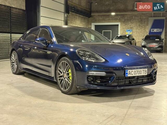 Синий Порше Панамера, объемом двигателя 2.9 л и пробегом 48 тыс. км за 91000 $, фото 1 на Automoto.ua