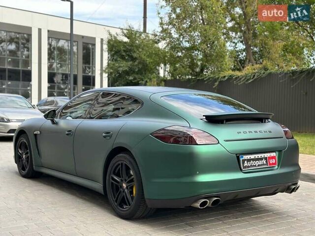 Зелений Порше Panamera, об'ємом двигуна 4.8 л та пробігом 180 тис. км за 16490 $, фото 9 на Automoto.ua