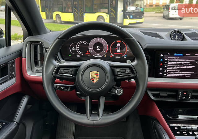 Порше Cayenne Coupe 2023 в Львове на Automoto.ua Черный Порше Cayenne Coupe, объемом двигателя 3 л и пробегом 6 тыс. км за 137000 $, фото 61 на Automoto.ua