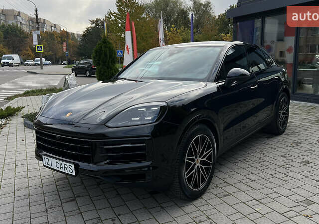 Порше Cayenne Coupe 2023 в Львове на Automoto.ua Черный Порше Cayenne Coupe, объемом двигателя 3 л и пробегом 6 тыс. км за 137000 $, фото 2 на Automoto.ua