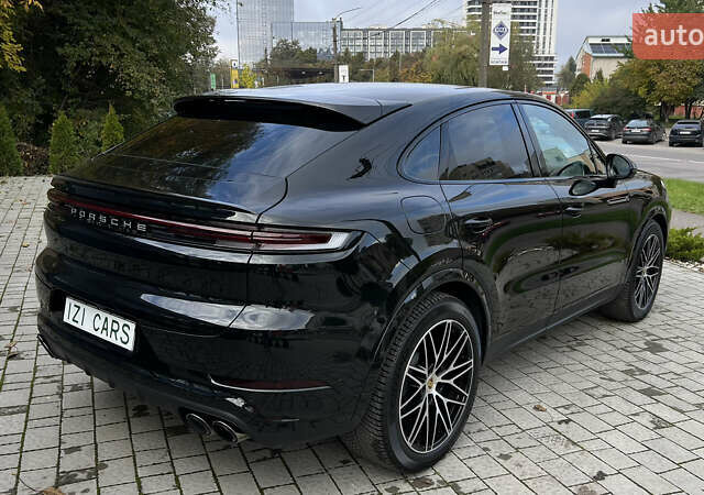 Порше Cayenne Coupe 2023 в Львове на Automoto.ua Черный Порше Cayenne Coupe, объемом двигателя 3 л и пробегом 6 тыс. км за 137000 $, фото 6 на Automoto.ua