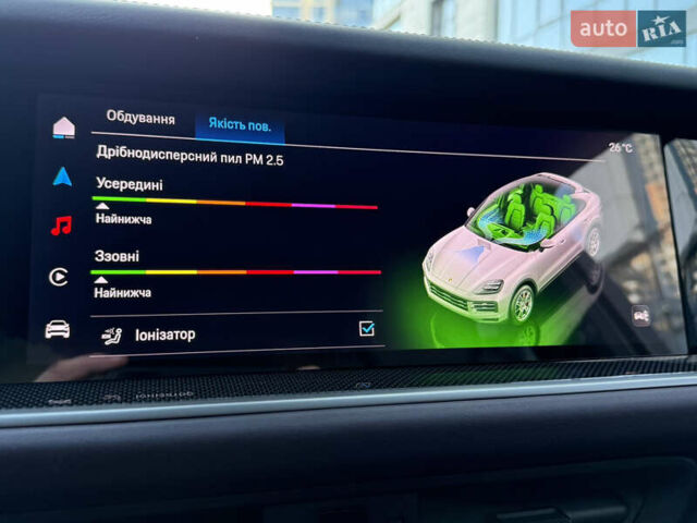Черный Порше Cayenne Coupe, объемом двигателя 3.98 л и пробегом 19 тыс. км за 175000 $, фото 80 на Automoto.ua