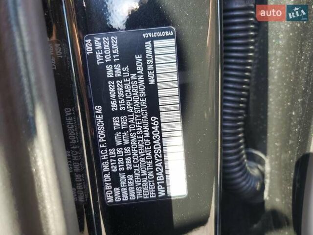 Черный Порше Cayenne Coupe, объемом двигателя 0 л и пробегом 11 тыс. км за 53000 $, фото 12 на Automoto.ua