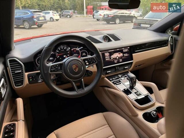 Красный Порше Cayenne Coupe, объемом двигателя 3 л и пробегом 71 тыс. км за 64500 $, фото 16 на Automoto.ua