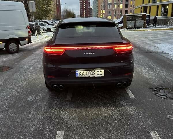 Синий Порше Cayenne Coupe, объемом двигателя 3 л и пробегом 18 тыс. км за 102000 $, фото 1 на Automoto.ua
