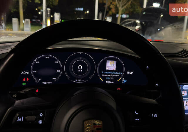 Білий Порше Тайкан, об'ємом двигуна 0 л та пробігом 99 тис. км за 70000 $, фото 7 на Automoto.ua