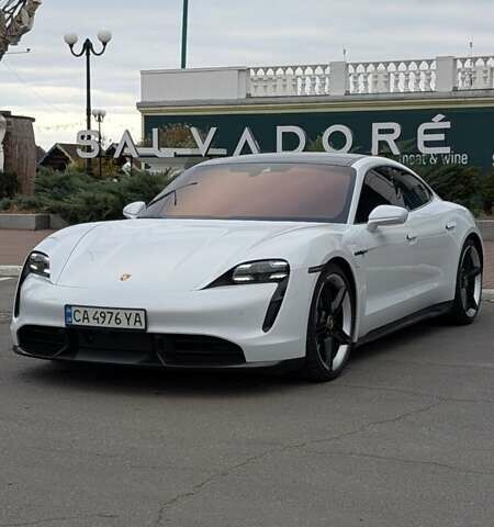 Білий Порше Тайкан, об'ємом двигуна 0 л та пробігом 73 тис. км за 70000 $, фото 4 на Automoto.ua