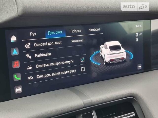 Білий Порше Тайкан, об'ємом двигуна 0 л та пробігом 47 тис. км за 75000 $, фото 5 на Automoto.ua