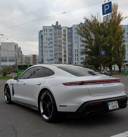 Білий Порше Тайкан, об'ємом двигуна 0 л та пробігом 73 тис. км за 70000 $, фото 5 на Automoto.ua