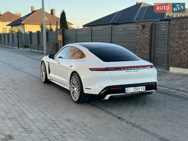 Белый Порше Тайкан, объемом двигателя 0 л и пробегом 42 тыс. км за 57900 $, фото 13 на Automoto.ua
