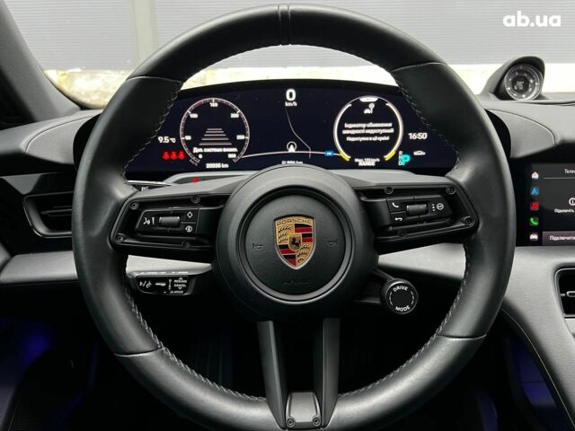 Белый Порше Тайкан, объемом двигателя 1 л и пробегом 21 тыс. км за 76990 $, фото 4 на Automoto.ua