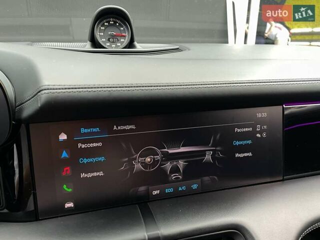 Черный Порше Тайкан, объемом двигателя 0 л и пробегом 59 тыс. км за 79900 $, фото 80 на Automoto.ua