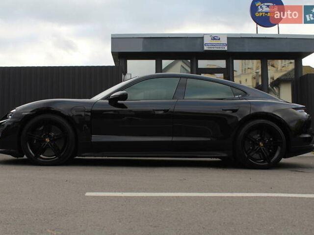 Чорний Порше Тайкан, об'ємом двигуна 0 л та пробігом 1 тис. км за 107700 $, фото 4 на Automoto.ua