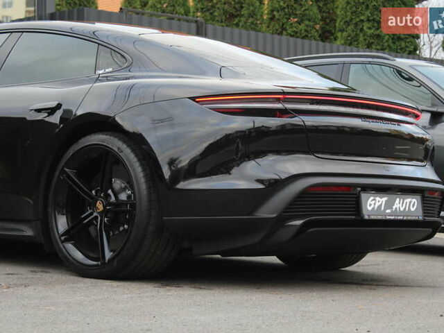Чорний Порше Тайкан, об'ємом двигуна 0 л та пробігом 1 тис. км за 107700 $, фото 12 на Automoto.ua