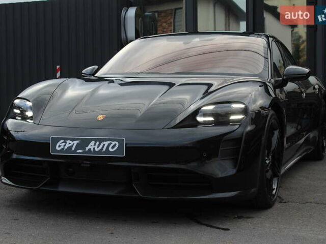 Чорний Порше Тайкан, об'ємом двигуна 0 л та пробігом 1 тис. км за 107700 $, фото 2 на Automoto.ua