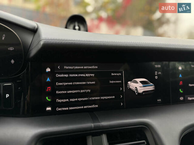 Чорний Порше Тайкан, об'ємом двигуна 0 л та пробігом 33 тис. км за 88900 $, фото 65 на Automoto.ua